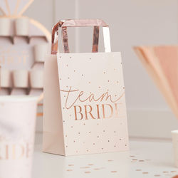 Ginger Ray Geschenkverpackung Rose Gold Tasche 5 Stück