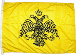 Perforated Flag of Byzantium with Stake 150x100cm