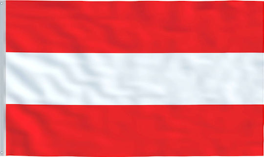 Flagge von Österreich Polyester Perforiert 100x70cm