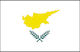 Flag of Cyprus Polyester Perforated 25x18cm