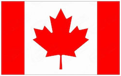 Polyester Perforated Flag of Canada 100x75cm for Kontari