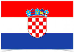 Flagge Kroatiens Polyester 100x70cm