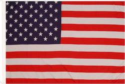 Flagge der USA Polyester Διάτρητη 75x50cm