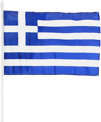 Flag of Greece with Stake 45x32cm