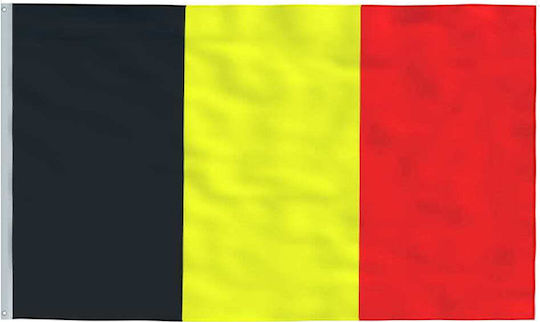 Flagge von Belgien Polyester Perforiert 100x70cm