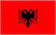 Flagge Albaniens Polyester Διάτρητη 150x100cm