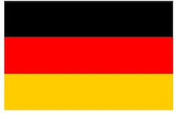 Flagge Deutschlands 50x35cm