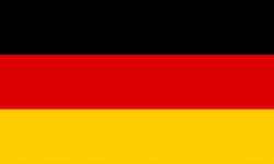 Flagge Deutschlands 75x50cm