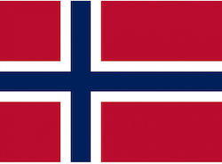 Flagge Norwegens 100x70cm