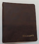 Clipboard with 2 Rings for Paper A5 Black 1pcs