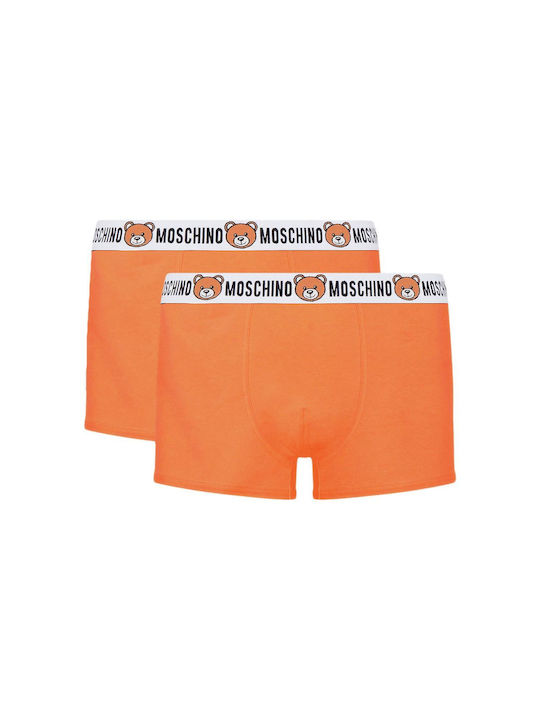 Moschino Мъжки боксерки Orange 1Опаковка