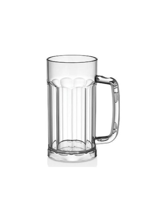 Glas Bier, μπίρας aus Glas 580ml