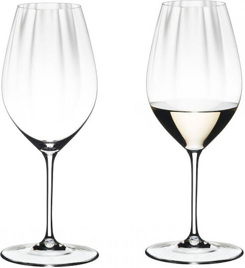 Riedel Σετ Ποτήρια για Λευκό και Κόκκινο Κρασί από Γυαλί 2τμχ