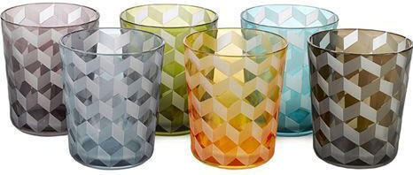 Pols Potten TnS Set Brillen Weißwein Glas 6 Stück