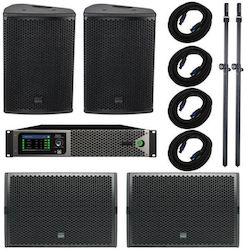 Seeburg Coustic Line X4/G Sub 1501 Amp Bundle με Woofer 15" Seeburg Coustic Line X4/G Sub 1501 Amp Bundle με Woofer 15"
