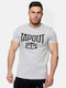 Tapout Ανδρικό T-shirt Κοντομάνικο Γκρι