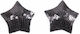 Naughty Toys Sparkling Star Nippelabdeckungen Schwarze