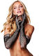 Baci Lingerie Sexy Γάντια Μαύρα