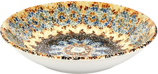 By Bone Armonia Tinta Plate Soup made of Porcelain Multicolour with Diameter 21cm