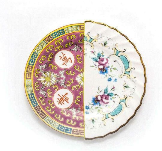 Seletti Plate Desert made of Porcelain Multicolour with Diameter 20cm Seletti Plate Desert made of Porcelain Multicolour with Diameter 20cm