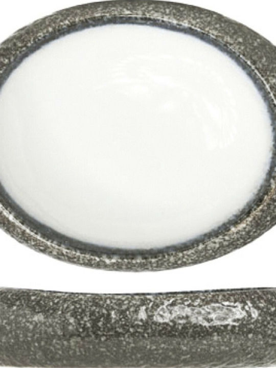 Cosy & Trendy Teller Untiefe Oval aus Porzellan Mehrfarbig 32x32cm