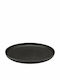 Playground Teller Untiefe Keramik Schwarz mit Durchmesser 28cm