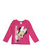 Παιδική Μπλούζα Μακρυμάνικη Pink Minnie Mouse