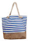 Memories From Greece Beach Bag Blue Marina Bag