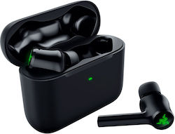 Razer Hammerhead Pro Hyperspeed В ухото Bluetooth Handsfree Безжични слушалки с Калъф за Зареждане Черна