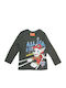 Kids' Shirt Long Sleeve Gray