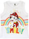 Kids' Shirt Sleeveless White