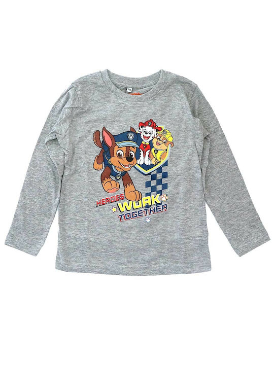 Nickelodeon Kids Blouse Long Sleeve Gray