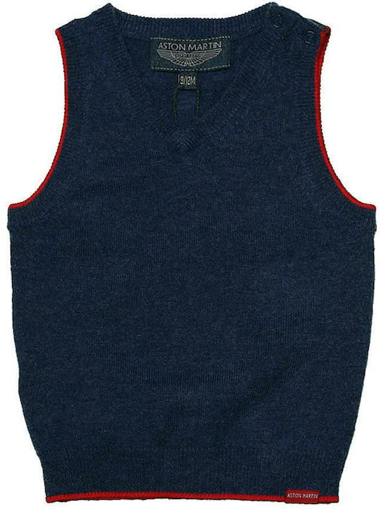 Aston Martin Racing Kids Vest Sleeveless Blue