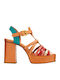 Damen Sandalen in Mehrfarbig Farbe
