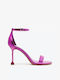 Schutz Women's Sandals with Ankle Strap Purple