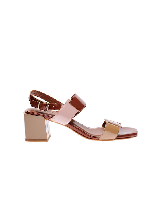 Chevalier Leather Sandals Anatomic Pink Chevalier Leather Sandals Anatomic Pink