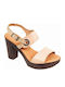 Sandalen Beige