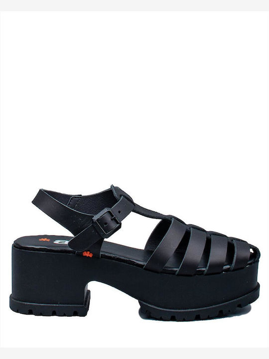 Art Damen Sandalen in Schwarz Farbe