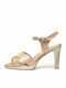 Leder Sandalen Rosa