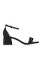 Suede Sandals Black