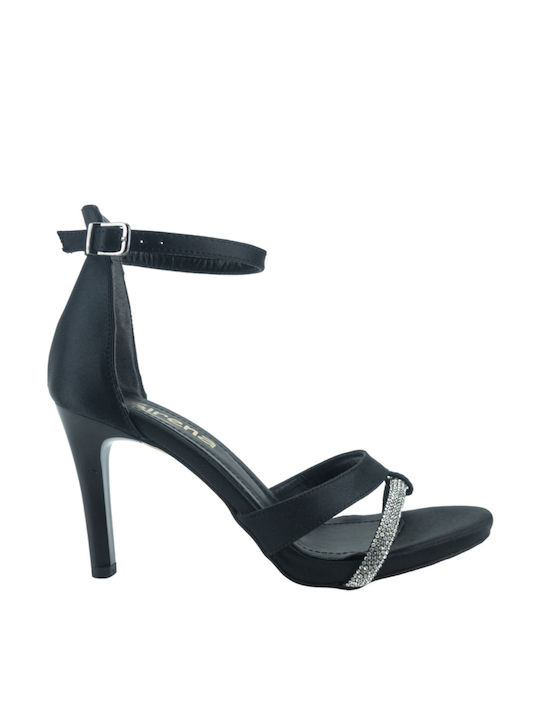 Sirena Damen Sandalen in Schwarz Farbe