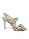 Leder Sandalen Grün