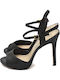 Leder Sandalen Schwarz