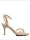 Leder Sandalen Beige