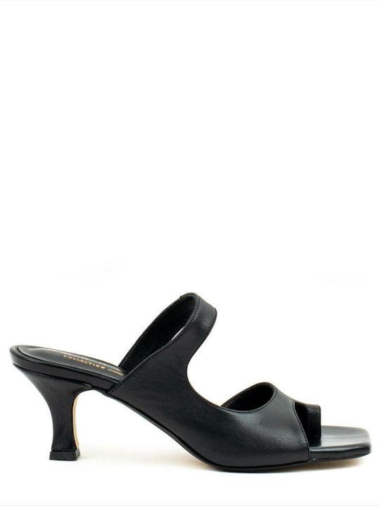 Zakro Collection Leder Damen Sandalen in Schwarz Farbe