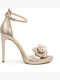 Leder Sandalen Bronze