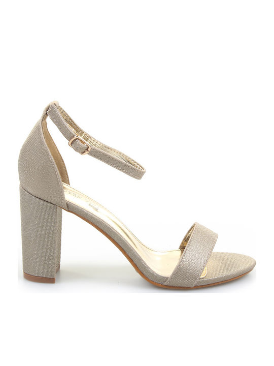 Fshoes Sandalen Gold