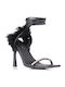 Sandals with Strass Black