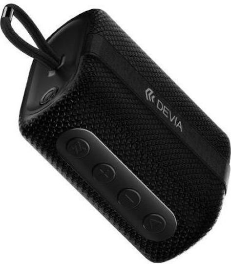 Devia O-A2 Ηχείο Bluetooth 5W με Διάρκεια Μπαταρίας έως 2 ώρες Μαύρο