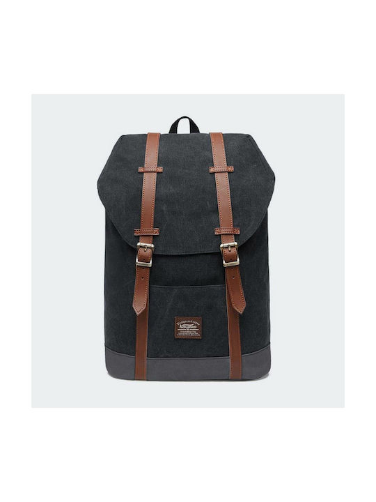 Kaukko Terra Stoff Rucksack Black/Grey 18.1Es